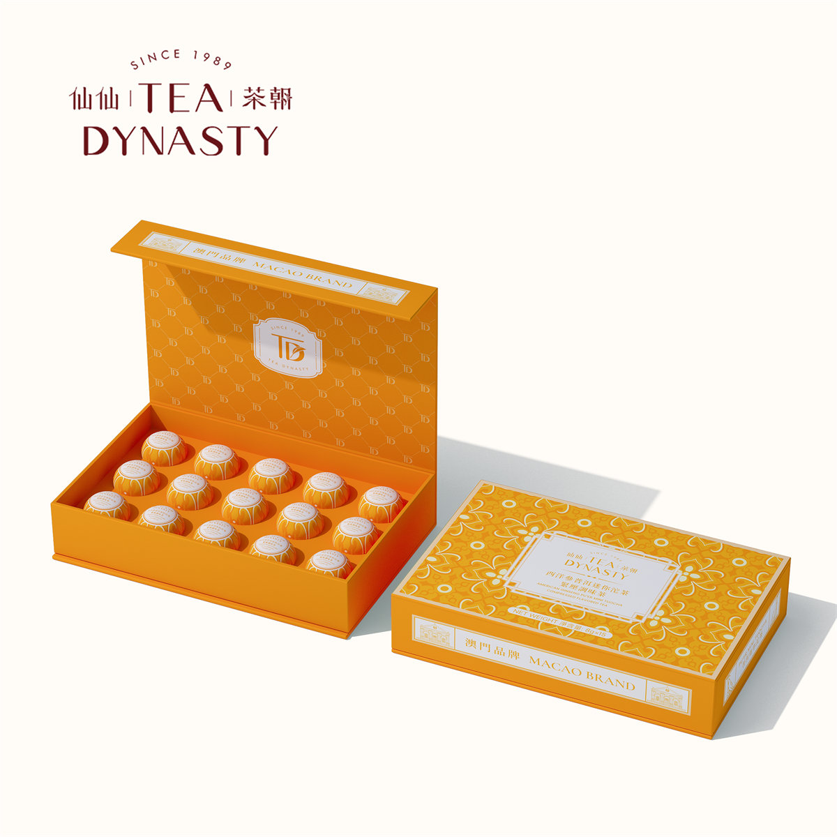AMERICAN GINSENG PU'ER MINI TUOCHA COMPRESSED FLAVORED TEA