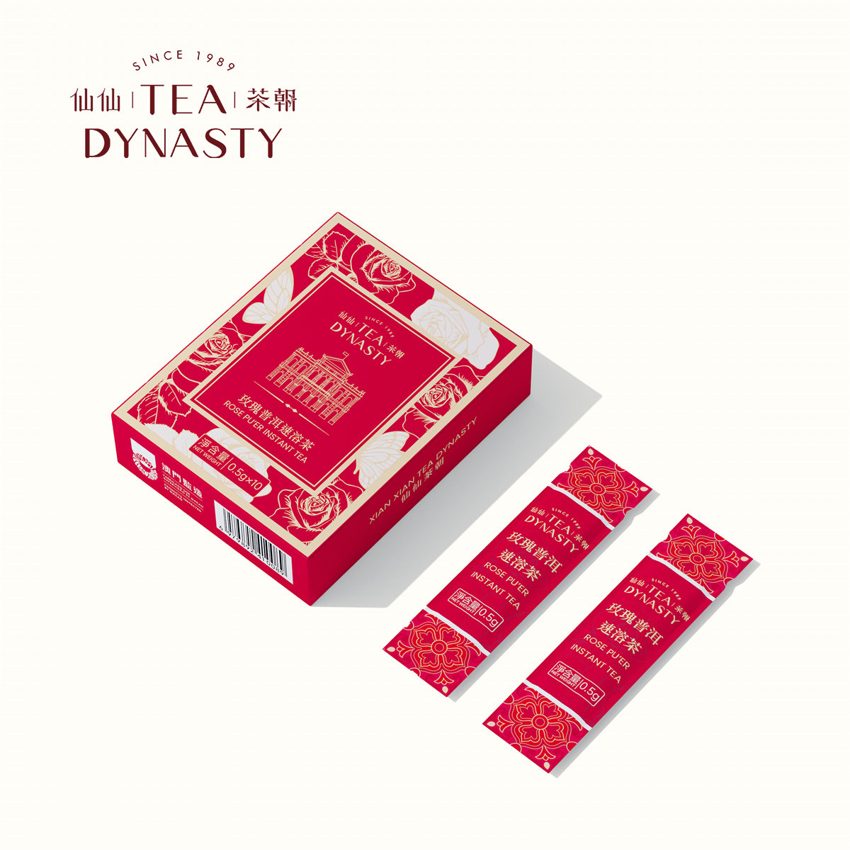 ROSE PU’ER INSTANT TEA(10 Bags)