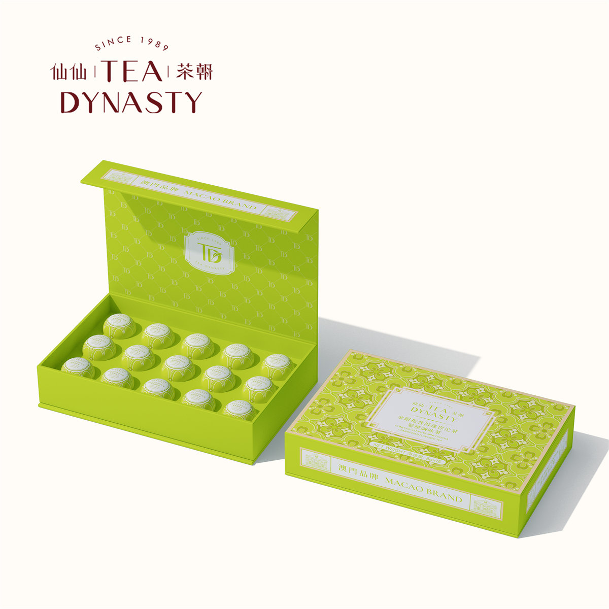 HONEYSUCKLE PU'ER MINI TUOCHA COMPRESSED FLAVORED TEA